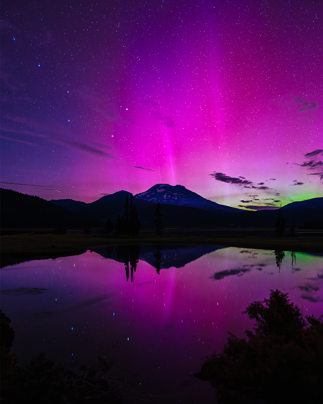 South Sister Aurora